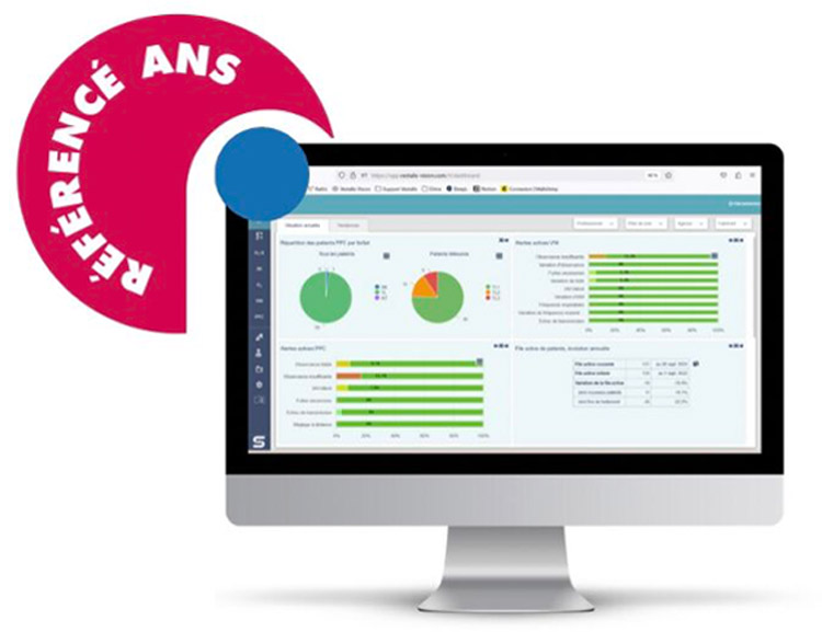 Certification ANS et cybersécurité logo et écran ordinateur